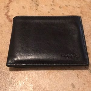 Coach bi-fold wallet
